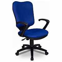 мебель Кресло компьютерное Бюрократ H-540AXSN синее
