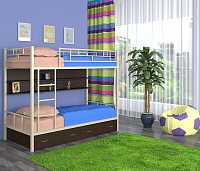 мебель Кровать двухъярусная Ницца FSN_4s-ni_ypv-1014 900х1900
