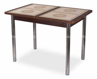 мебель Стол обеденный Каппа ПР с плиткой и мозаикой DOM_Kappa_PR_VP_OR_02_pl_52