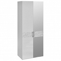 мебель Шкаф платяной Амели СМ-193.07.004 R белый глянец