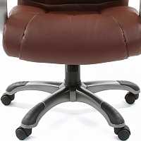 мебель Кресло для руководителя Chairman 435 коричневый/серый, черный