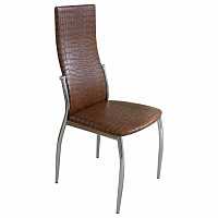 мебель Стул 2368 хром/коричневый