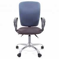 мебель Кресло компьютерное Chairman 9801  голубой, серый/серебро