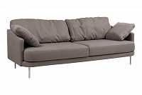мебель Диван Camber Sofa Большой прямой коричневый
