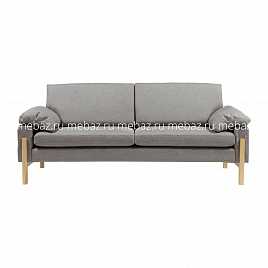 Диван Como Sofa прямой серый
