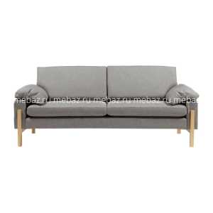 мебель Диван Como Sofa прямой серый