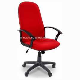 Кресло компьютерное Chairman 289 красный/черный