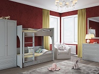 мебель Кровать двухъярусная Лауро FSN_4s-lauro-l 900х1900