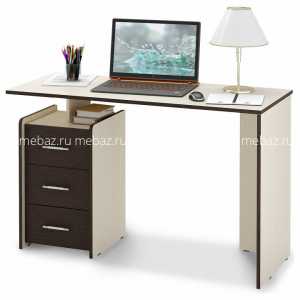 мебель Стол письменный Слим-2 MAS_MST-SSL-02-R-16DMV