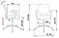 мебель Кресло компьютерное CH-636AXSL