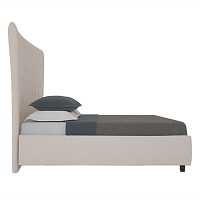 мебель Кровать QuickSand 140х200 серо-коричневая