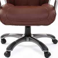 мебель Кресло для руководителя Chairman 436 коричневый/серый, черный
