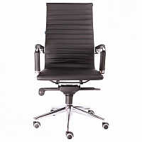мебель Кресло для руководителя Rio M EC-03Q Leather Black