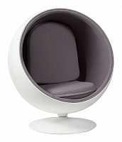 мебель Кресло Eero Ball Chair серое