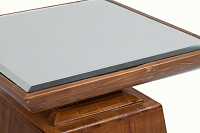 мебель Столик журнальный с зеркалом Pompeza коричневый