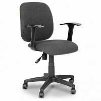 мебель Кресло компьютерное Chairman 670 серый/черный