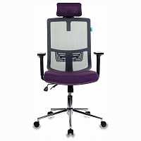 мебель Кресло для руководителя MC-612-H/DG/VIOLET