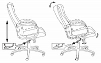 мебель Кресло для руководителя T-898/OR-10