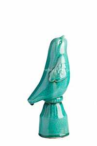 Предмет декора статуэтка птичка Marine Bird (голубой)