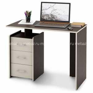 мебель Стол письменный Слим-1 MAS_MST-SSL-01-R-16VD