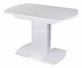 Стол обеденный Румба ПО-1 с камнем DOM_Rumba_PO-1_KM_04_BL_05-1_BL_BL_KM_04