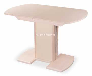 мебель Стол обеденный Танго ПО со стеклом DOM_Tango_PO_MD_st-KR_05_MD-KR