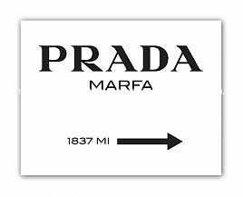 Постер Prada Marfa А3